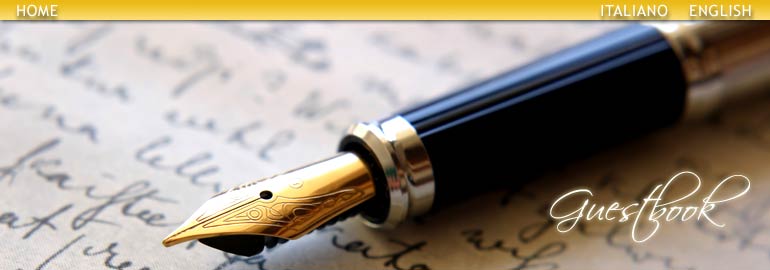 agriturismo toscana: firma il nostro libro degli ospiti