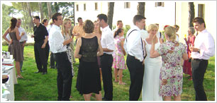 riunioni familiari a Villa Poggio Ai Merli